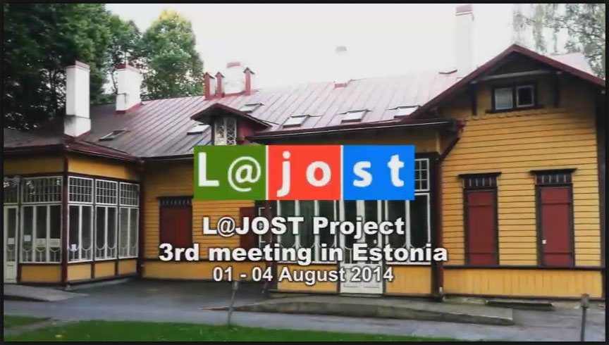 The movie of  the L@jost project meeting in Estonia