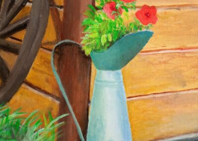 "Kann" õli 2007 / 27x35 cm