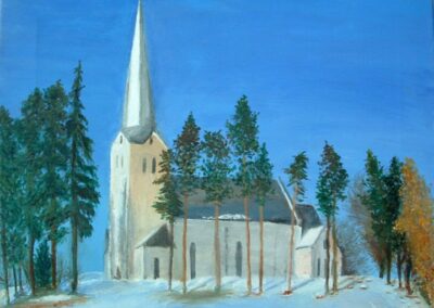"Püha Peetri kirik" õli 2009 / 41x33 cm