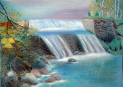 "The autumn" pastel 2010 / 40x32 cm