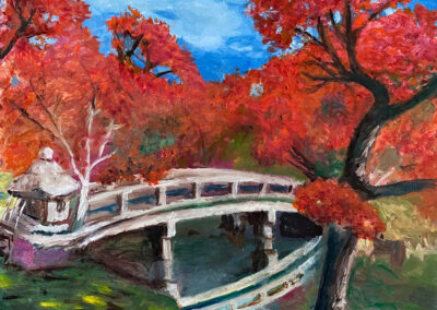 "Bridge" oil 2022 / 27x35 cm