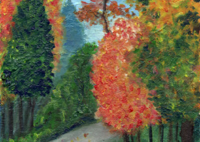 "Autumn" oil 2022 / 24x18 cm