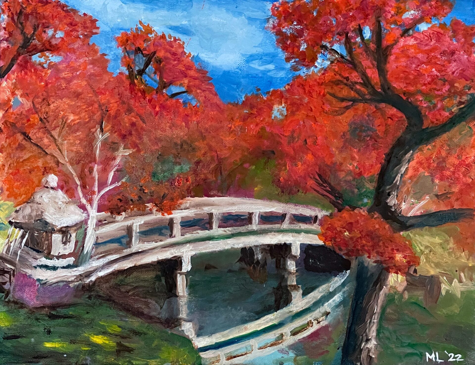 "Sild" oil 2022 35×27cm